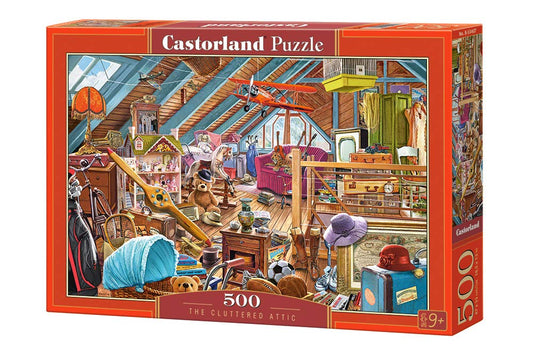 Castorland Puzzle 500 Pieces, The Cluttered Attic - В-53407