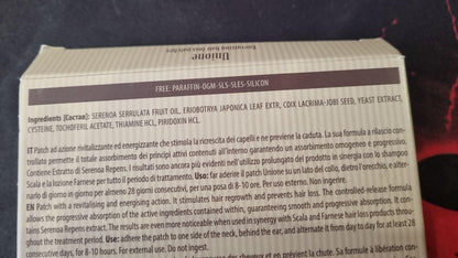 Barba Italiana Unione Energizing Hair Loss Patches for Men 20pcs - Targeted Scalp Treatment