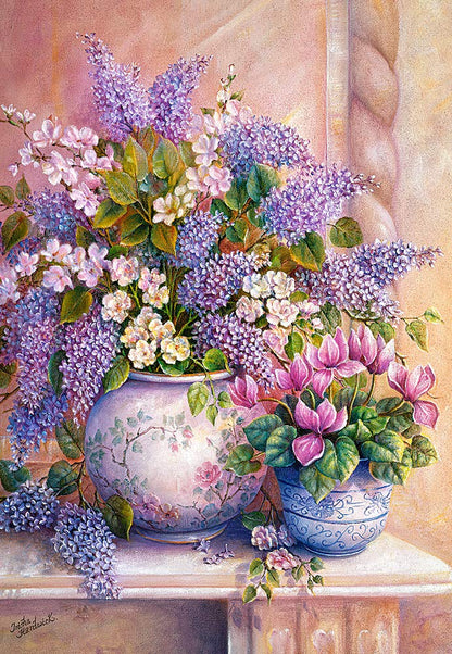 Castorland Puzzle 1500 Pieces, Lilac Flowers - С-151653