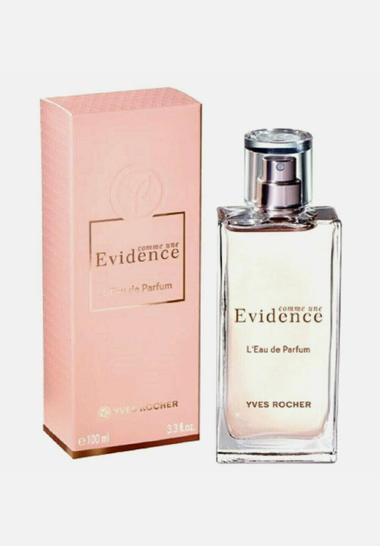 Yves Rocher Comme Une Evidence Perfume Long Lasting Fragrance Women 100 ml./3.3 fl.oz.