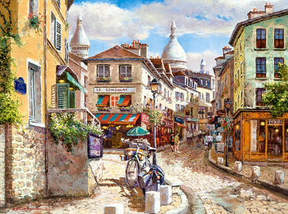 CASTORLAND 3000 Piece Jigsaw Puzzles, Montmartre Sacre Coeur, Puzzle of France, Paris, Adult Puzzles, Castorland C-300518-2