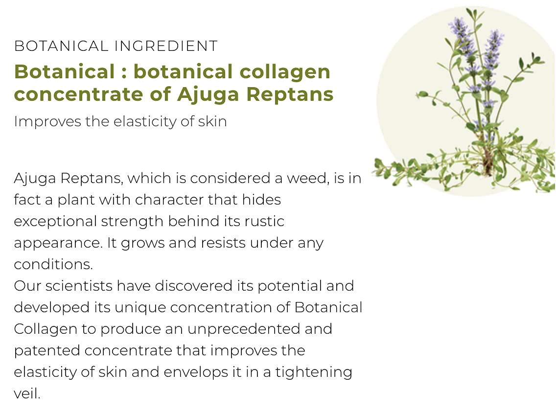 Yves Rocher Lifting Végétal Anti Aging Face and Neck Serum Moisturizer All skin types - Anti wrinkles and Firming Effect with Botanical Collagen, 30 ml bottle