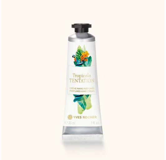 Yves Rocher Tropicale Tentation Perfumed Hand Cream, 30 ml./ 1 fl.oz. - Travel size, mini