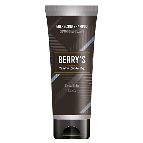 Brelil Berry's Barber Energizing Shampoo for men, 200 ml./6.76 fl.oz.