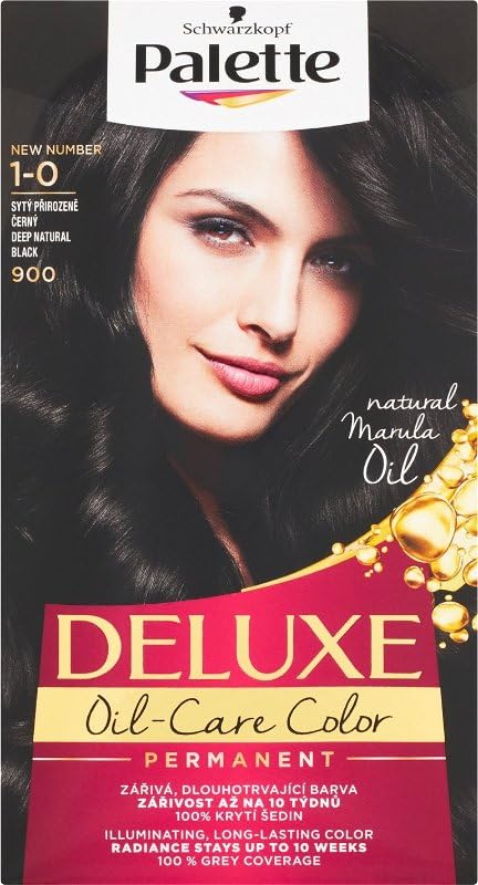 Palette Deluxe Oil-Care Color, 130 ml./4.3 fl.oz. (900 - Deep Natural Black)