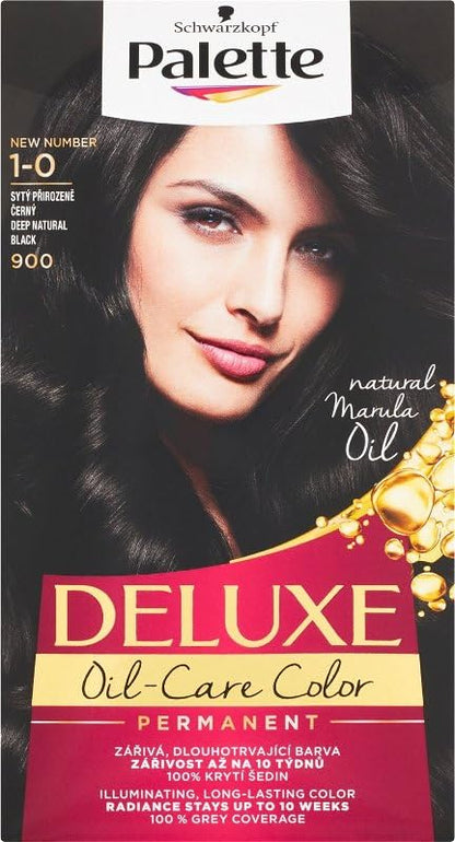 Palette Deluxe Oil-Care Color, 130 ml./4.3 fl.oz. (900 - Deep Natural Black)