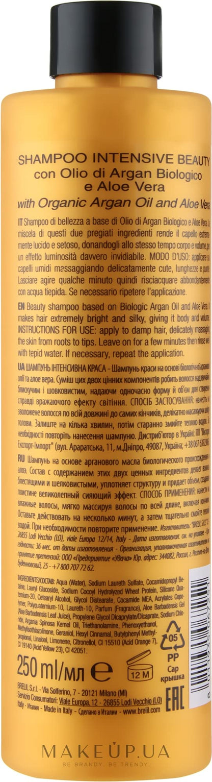 Brelil Bio Traitement Cristalli d'Argan Shampoo Intensive Beauty (33.81 fl.oz.)