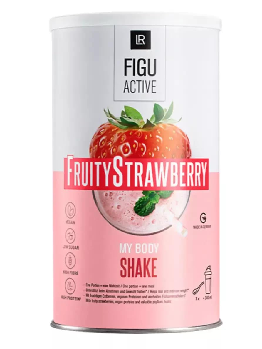 LR LR Health&Beauty Figuactive Strawberry Nutritious Drink Body Shake 496 g