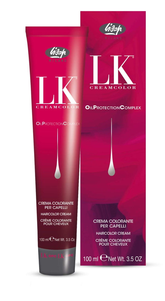 Lisap LK Oil Protection Complex Hair Color Cream, 100 ml./3.38 fl.oz.