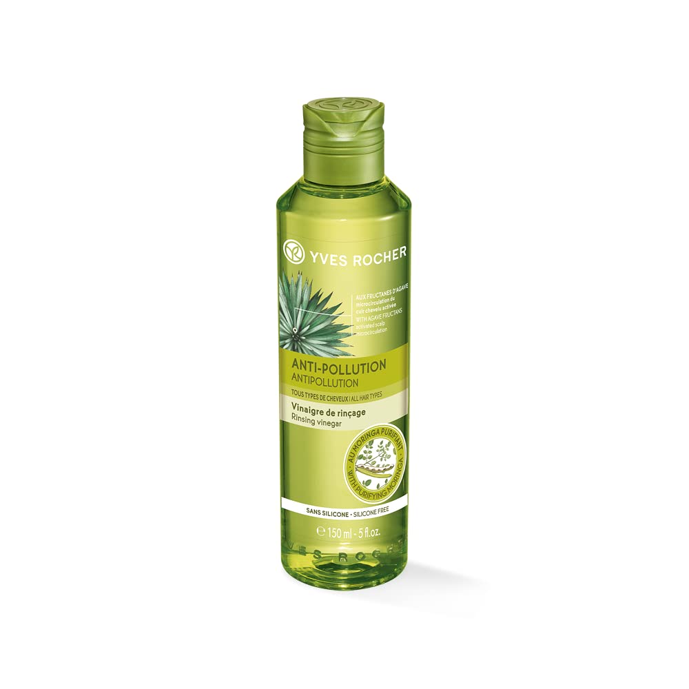 Yves Rocher Anti-pollution Detox Hair Rinsing Vinegar, For Normal to Dull Hair, 150 ml./5 fl.oz