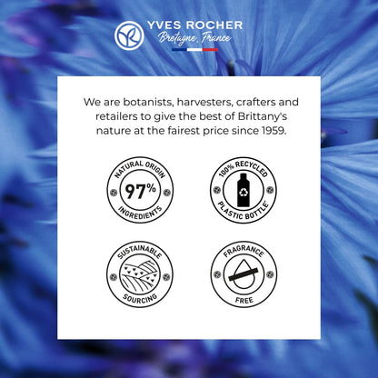 Yves Rocher Pur Bleuet Express Eye Make Up Remover with Cornflower - 200 ml. / 6.7 fl.oz