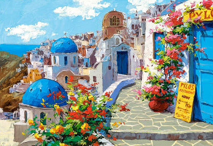 Castorland Puzzle 2000 Pieces, Spring in Santorini - С-200603