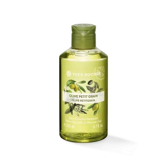 Yves Rocher Sensual Bath & Shower Gel Nourishing Moisturising - Olive Petitgrain 200 ml./6.7 fl. oz.