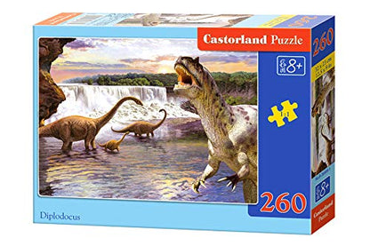 Castorland Puzzle 260 Pieces, Diplodocus - В-26616