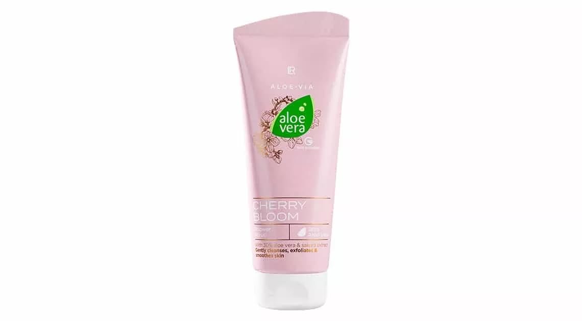 LR Health&Beauty Aloe Via Aloe Vera Cherry Bloom Shower Body Nourishing Lotion 200 ml./6.7 fl.oz.