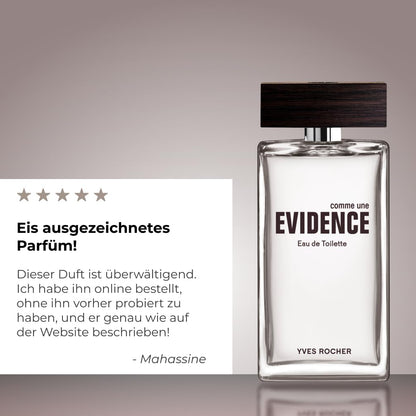 Yves Rocher Comme une Evidence Eau de Toilette for Men, 100 ml./3.3 fl.oz.