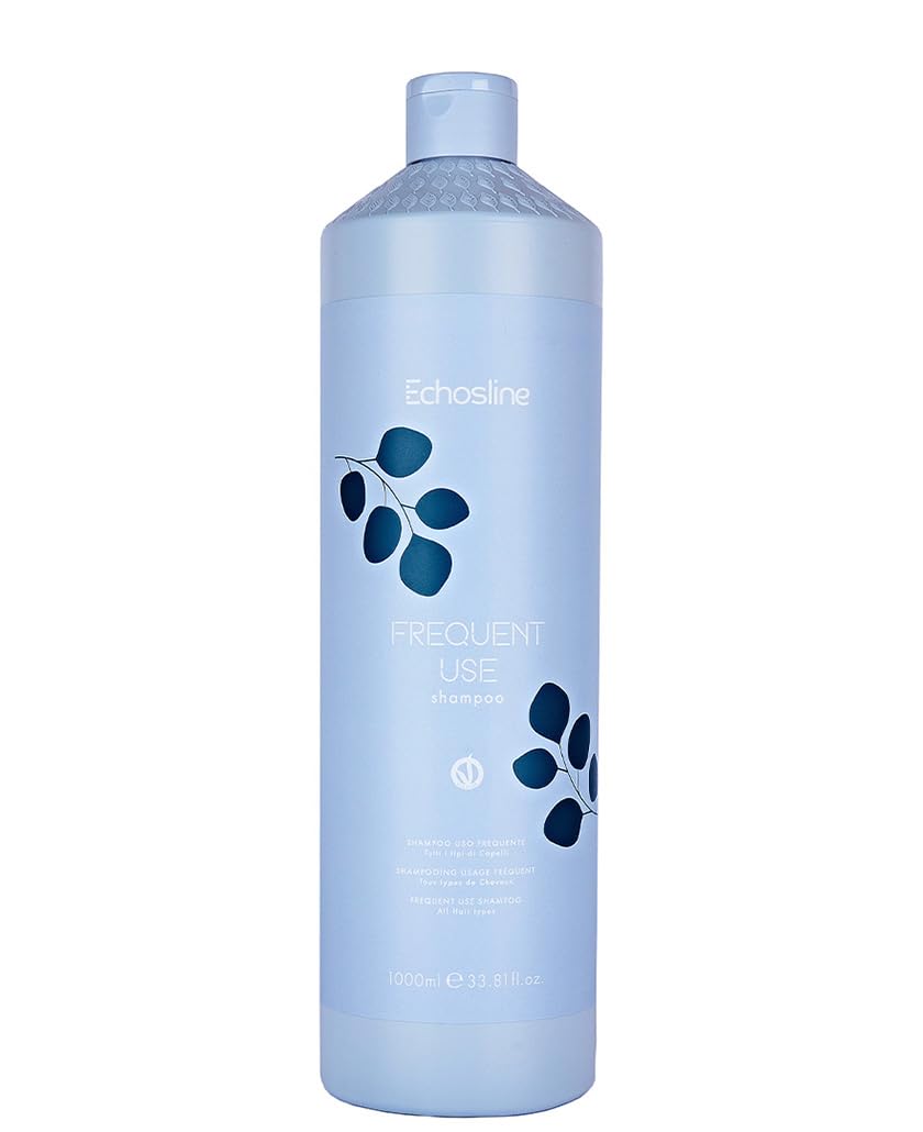 Echosline Frequent Use Shampoo Vegan Formula for All Hair Types - 1000 ml. / 33.8 fl.oz.