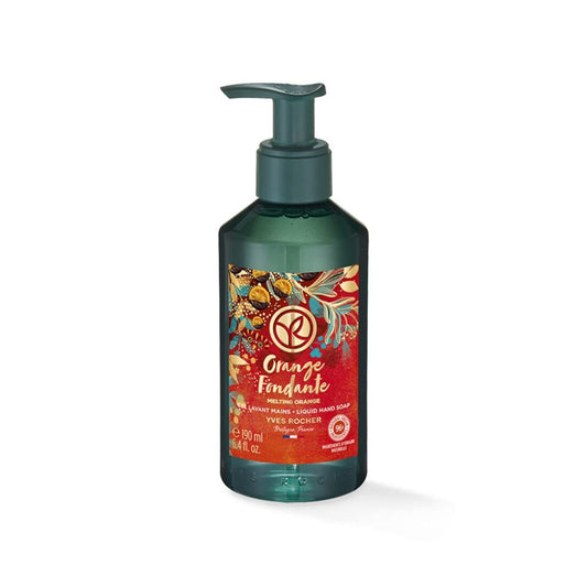 Yves Rocher Christmas Collection Melting Orange Liquid Hand Wash Gel, 190 ml./6.4 fl. oz.