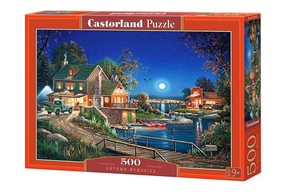Castorland Puzzle 500 Pieces, Autumn Memories - В-53421