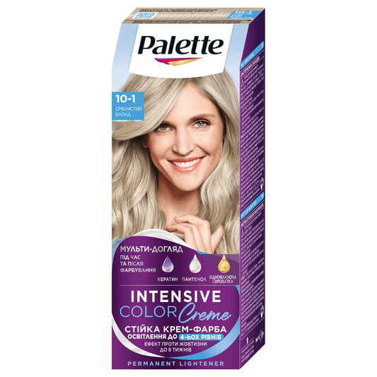 Palette Intensive Color Creme, 110 ml./3.7 fl.oz. (10-1 (C10) - Frosty Silver Blond)