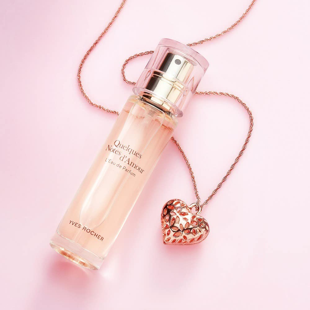 Yves Rocher Eau de Parfum for Women - Quelques Notes d’Amour, Travel Size, 15 ml./0.5 fl.oz