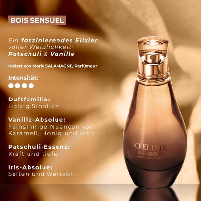 Yves Rocher So Elixir Bois Sensuel Eau de Parfum for Women, 50 ml./1.69 fl.oz.