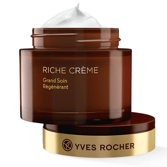 Yves Rocher Riche Crème Face Aging Mature Skin Regenerating Cream 75 ml./ 2.5 fl.oz.