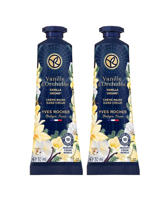 Yves Rocher Vanilla & Orchid Hand Cream 30 ml./1 fl.oz. Limited Edition Christams New Year