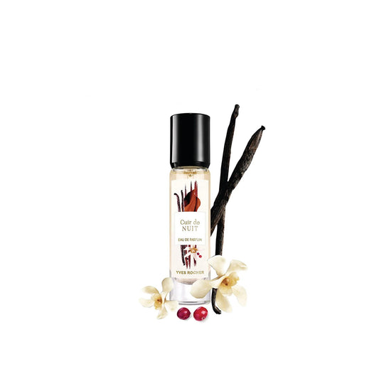 Yves Rocher Cuir de Nuit Eau de Parfum for Women, Travel Size, 10 ml./0.33 fl.oz.