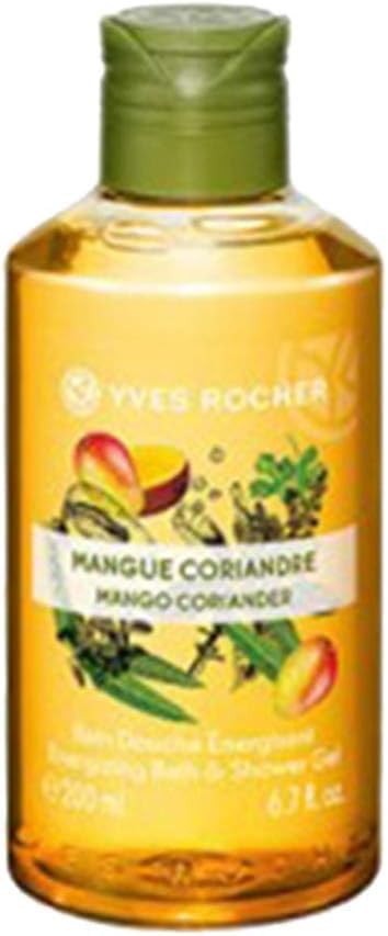 Yves Rocher Mango Coriander Nourishing Gel Bath & Body Routine 200 ml./6.7fl.oz.