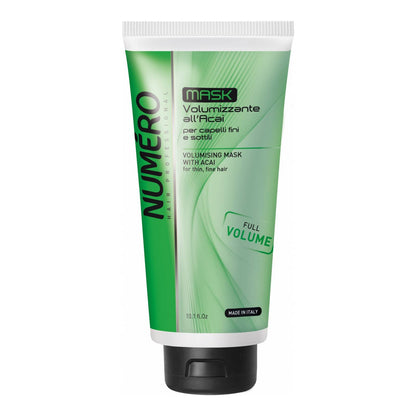 Brelil Numero Volumising Mask with Acai for thin, fine hair (10.1 fl.oz.)