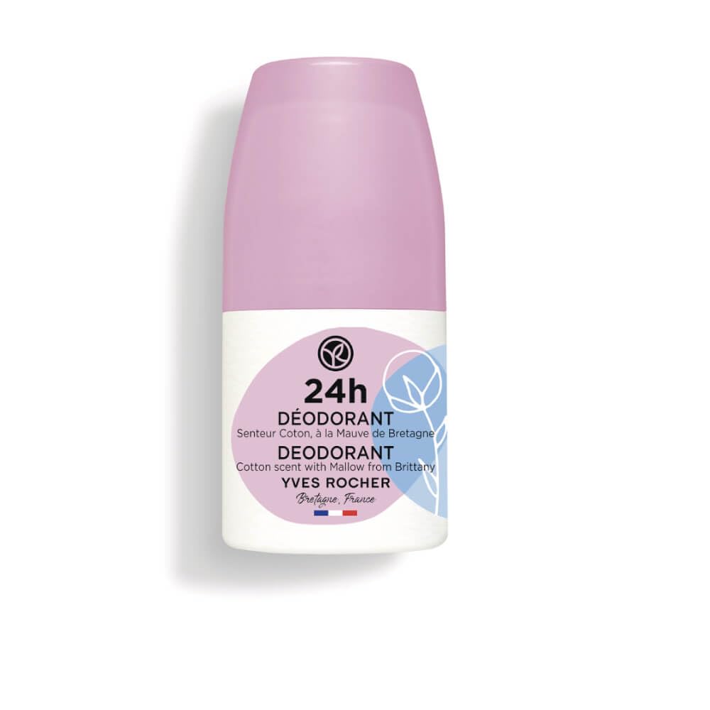 Yves Rocher Roll-on Deodorant 24 Hours Protection for Women - 50 ml. / 1.7 fl.oz.