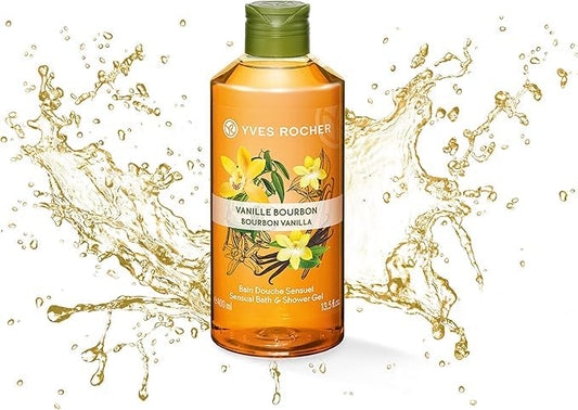 Yves Rocher Mango Coriander Nourishing Sensual Bath & Shower Gel 400ml./13.5 fl.oz.