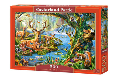 Castorland Puzzle 500 Pieces, Forest Life - В-52929