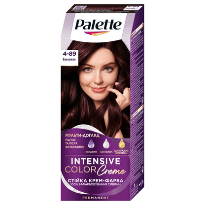 Palette Intensive Color Creme, 110 ml./3.7 fl.oz. (4-89 (RFE3) - Intensive Aubergine)