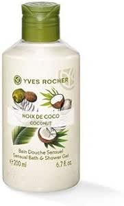 Yves Rocher Coconut Nourishing Shower Gel Bath & Body Routine Women Men Day Care 200 ml./6.7fl.oz.