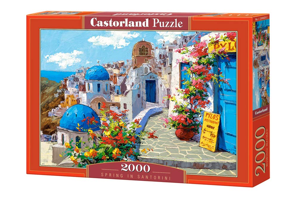 Castorland Puzzle 2000 Pieces, Spring in Santorini - С-200603