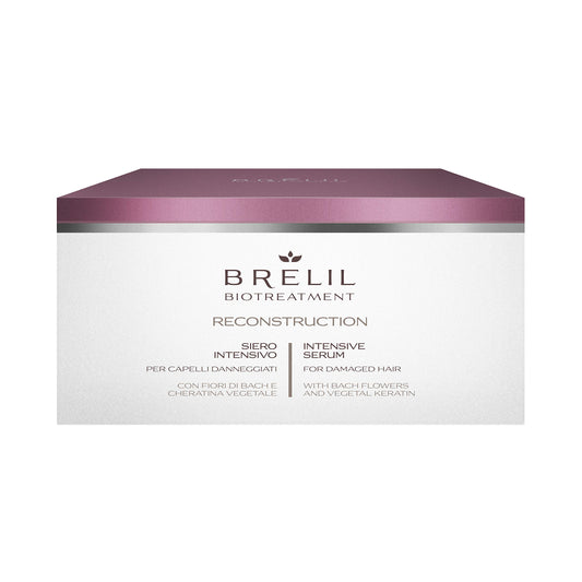 Brelil Bio Treatment Reconstruction Intensive Serum, 10 x 15 ml./0.51 fl.oz.