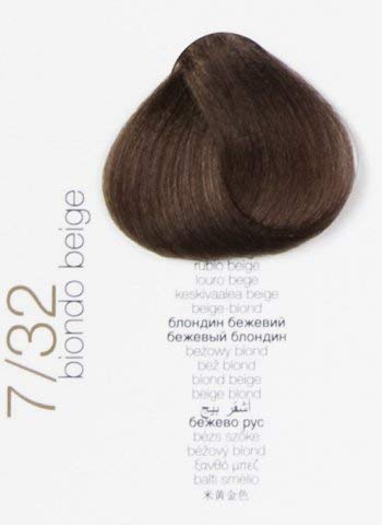 Brelil Colorianne Prestige Technologically Advanced Cream Dyeing Treatment Hydra Color Technology, Beige Blonde, 100 ml./3.38 fl.oz. (7/32)