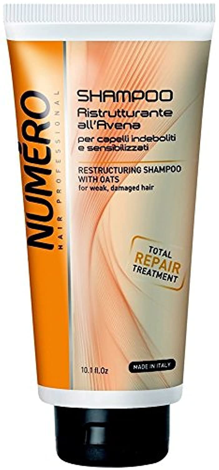 Brelil Numero Restructuring Shampoo with Oats (10.1 fl.oz)