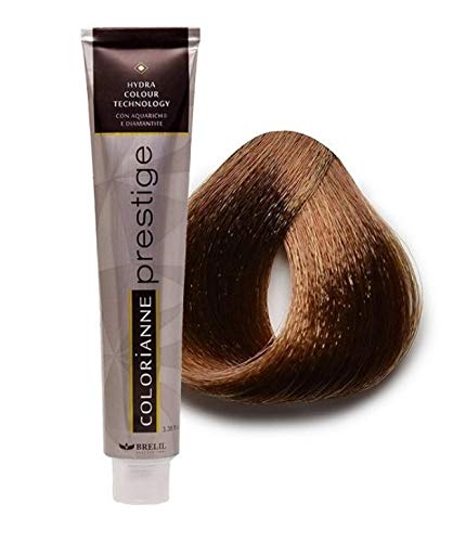 Brelil Colorianne Prestige Technologically Advanced Cream Dyeing Treatment Hydra Color Technology, Copper Golden Blonde, 100 ml./3.38 fl.oz. (7/34)