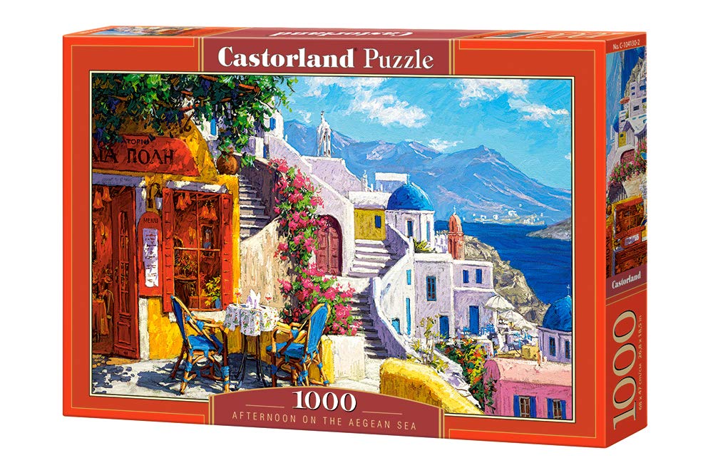 Castorland Puzzle 1000 Pieces, Afternoon on The Aegean Sea - С-104130