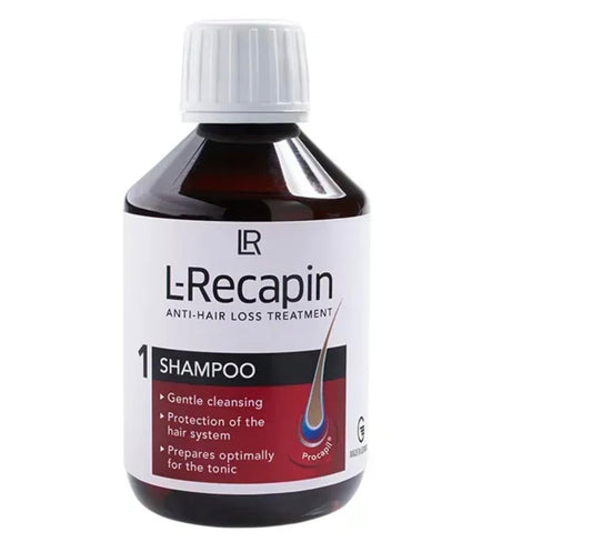 LR Health&Beauty L-Recapin Anti Hair Loss Shampoo for Hair Growth Gel Treatment 200 ml./ 6.7 fl.oz.