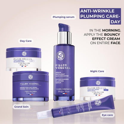 Yves Rocher Filler Vegetal Anti-wrinkle Plumping Care - Day and Night (Set)