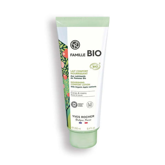 Yves Rocher Ultra-Nourishing Milk for Body & Hands Deep Hydration Fast-Absorbing Long-Lasting Moisture for Soft & Supple Skin – 250 ml / 8.4 fl oz