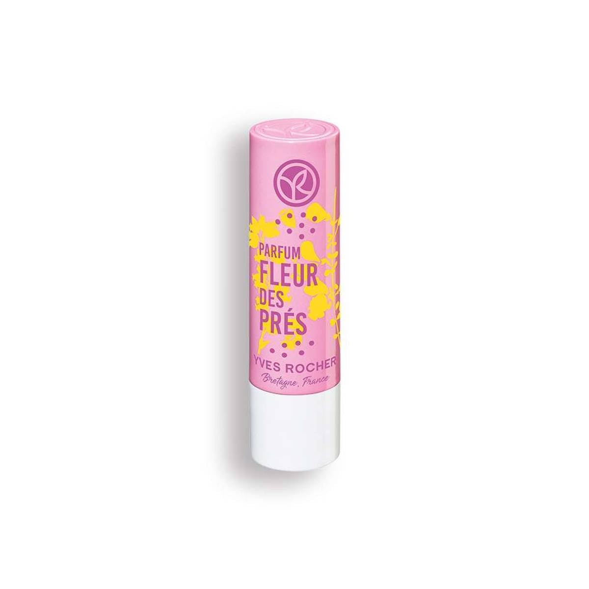 Yves Rocher Lip Balm Meadow flowers, 4.8g/0.17oz - Nourishing Lip Care, Hydrating Lip Balm, Flower Scent, Long-Lasting Moisture, Soft and Smooth Lips, Natural Ingredients, Rich Hydration
