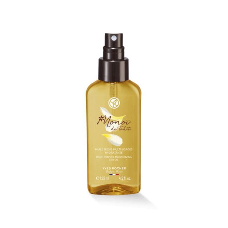 Yves Rocher Monoï de Tahiti Monoi Dry Moisturizing Body Oil Summer Collection 125 ml./4.2 fl.oz.