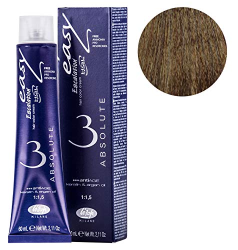 Lisap Easy Absolute 3 Hair Color Cream, 60 ml./2 fl.oz. (66/21 - Deep Coolest Dark Ash Blonde)