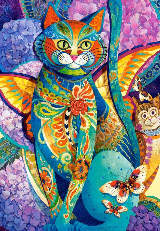 Castorland Puzzle 1500 Pieces, Feline Fiesta - С-151448