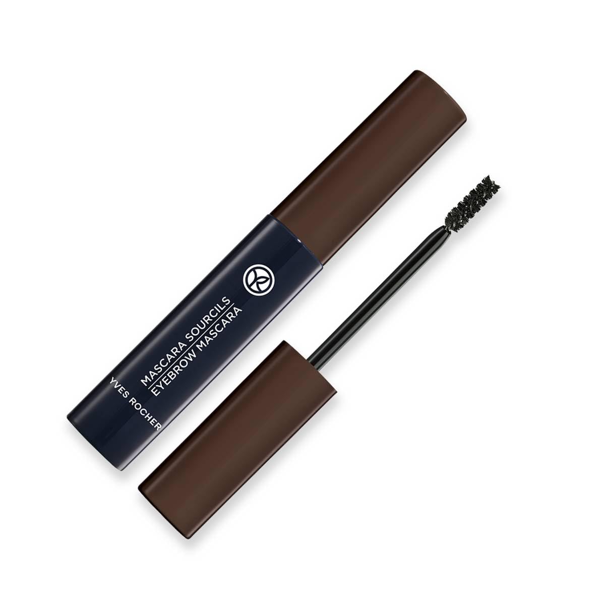Yves Rocher Mascara for Brows - Defines Brows, Tames Brows, Long-Lasting, Smudge-Proof, Natural Look, Easy Application, Brow Makeup, Daily Use, 2.5ml/0.08flOz